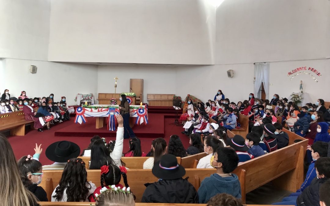 Fiestas Patrias: Liturgia para menores da inicio a las celebraciones